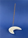 Porte-encens en céramique Croissant de Lune