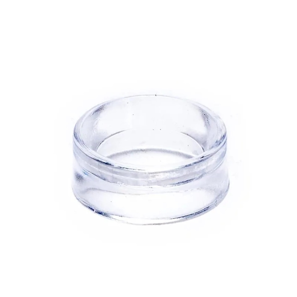 Support transparent pour sphères de pierres précieuses |1.5x0.6cm