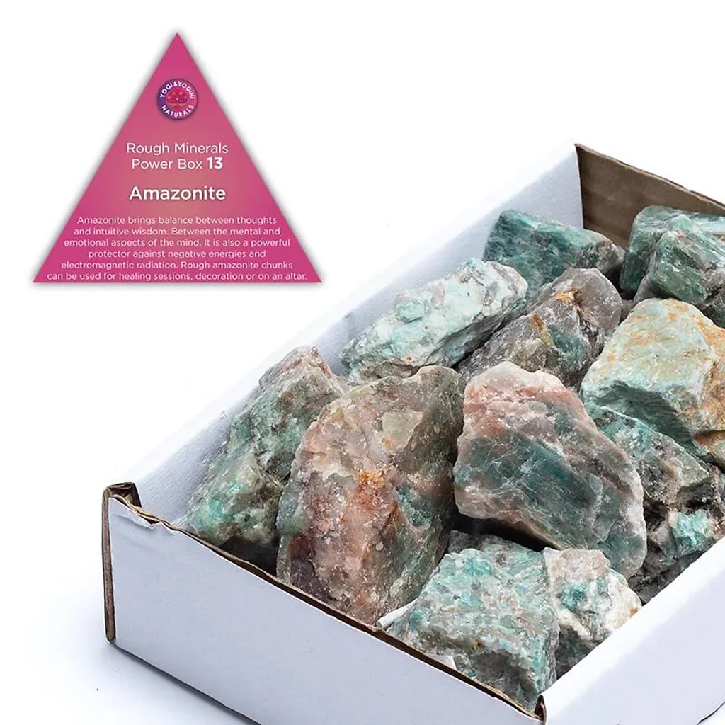 Power box 13 Amazonite equilibrant | ±700-900g