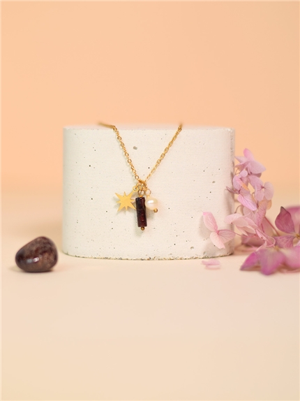 [3660341754009] Collier Pierre de Naissance Janvier