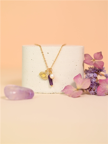 Collier Pierre de Naissance Février