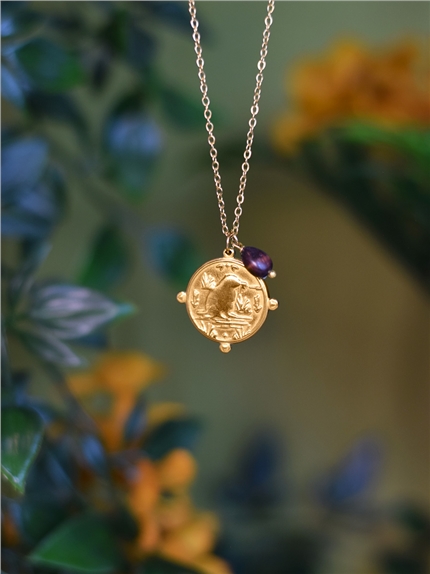 [3660341754313] Collier Totem Le Castor