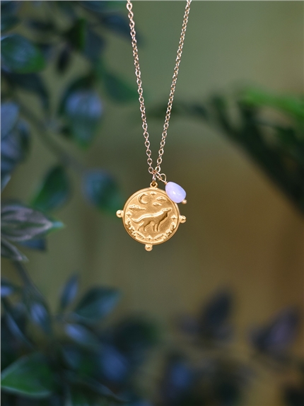 Collier Totem Le Loup