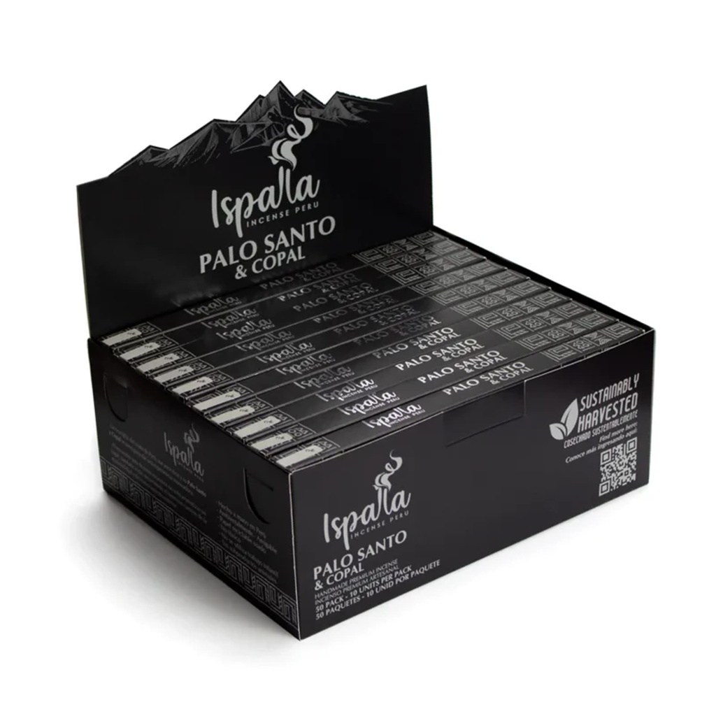 Encens Ispalla Palo Santo & Copal naturel  -- 50x15g