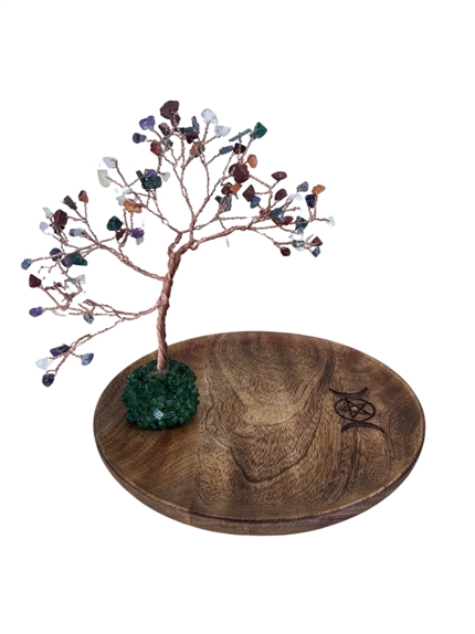 Porte-encens Arbre du bonheur - Triple Lune