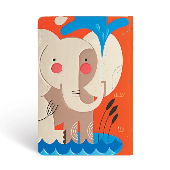 Carnets à couverture rigide - Le Bébé Éléphant - Midi - Ligné