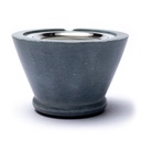 Brûle encens Maroque gris avec tamis | 7x13 cm