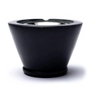 Brûle encens Maroque noir avec tamis | 7x13 cm