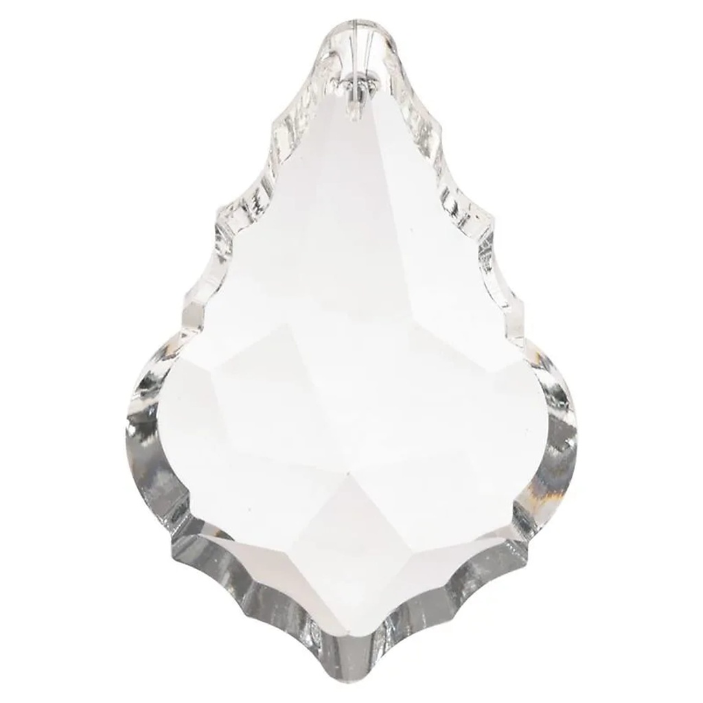 Cristal arc en ciel - Feuille - qualité AAA | 4.3x6.3 cm