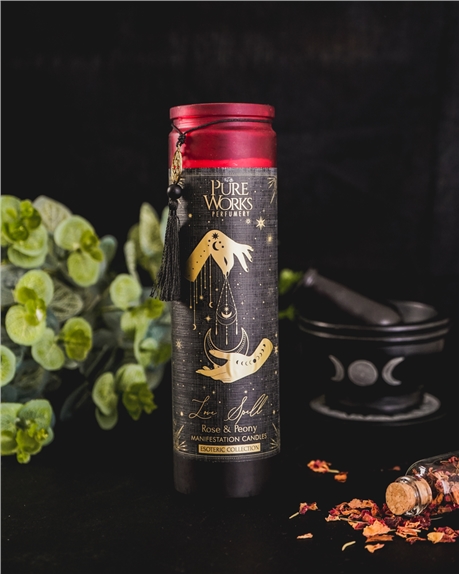 Bougie parfumée Esotéric Love Spell - Rose et Pivoine 300 grs