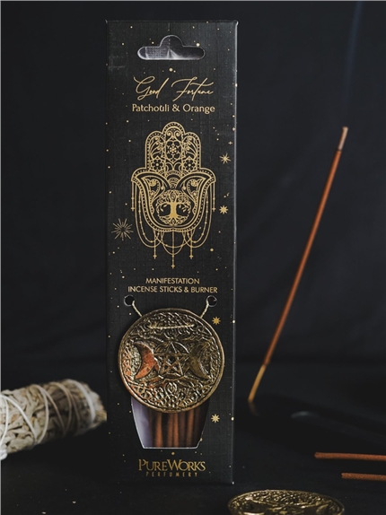 Encens Bâton Esotéric Good Fortune - Patchouli et Orange 25 grs