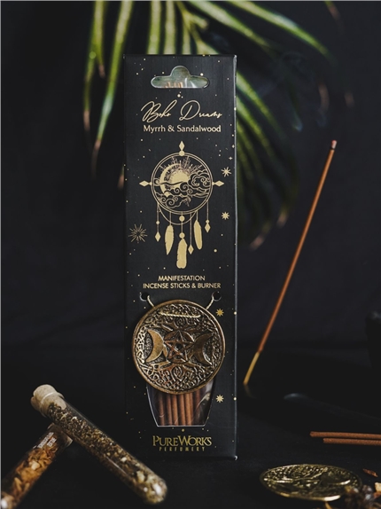 Encens Bâton Esotéric Boho Dreams - Myrrhe et Bois de Santal  25 grs