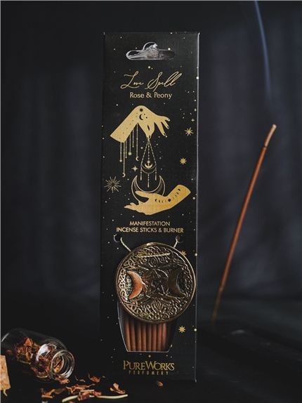 Encens Bâton Esotéric Love Spell - Rose et Pivoine 25 grs