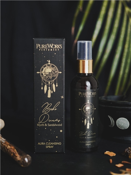 Parfum d'ambiance Purifiant Boho Dreams - Myrrhe et Bois de Santal