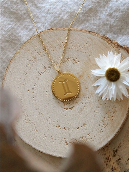 Collier Signe astrologique Gémeaux