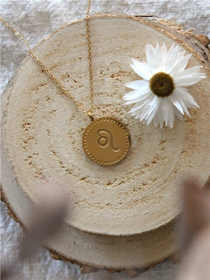 Collier Signe astrologique Lion