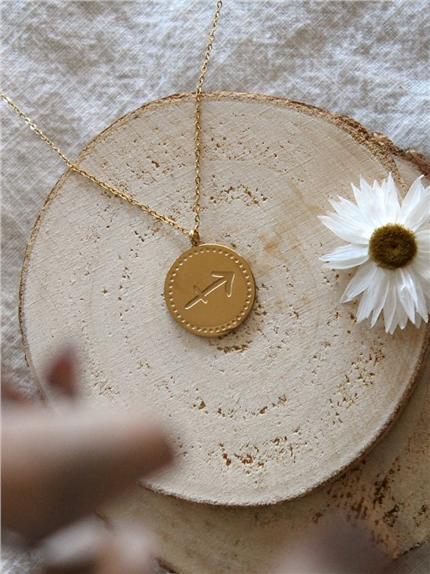 [3660341754245] Collier Signe astrologique Sagittaire