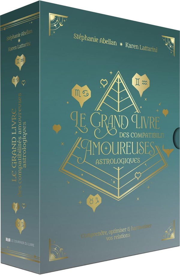 [9782702928639] Le grand livre des compatibilités amoureuses astrologiques - Coffret en 2 volumes - Avec un Astro-Mémo cartonné