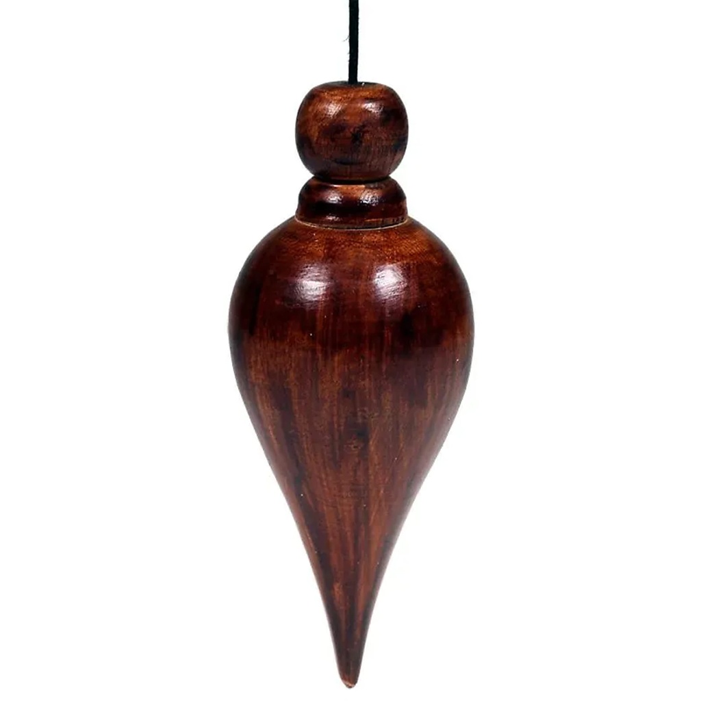 Pendule goutte d'eau en bois | 14 g; 7 cm