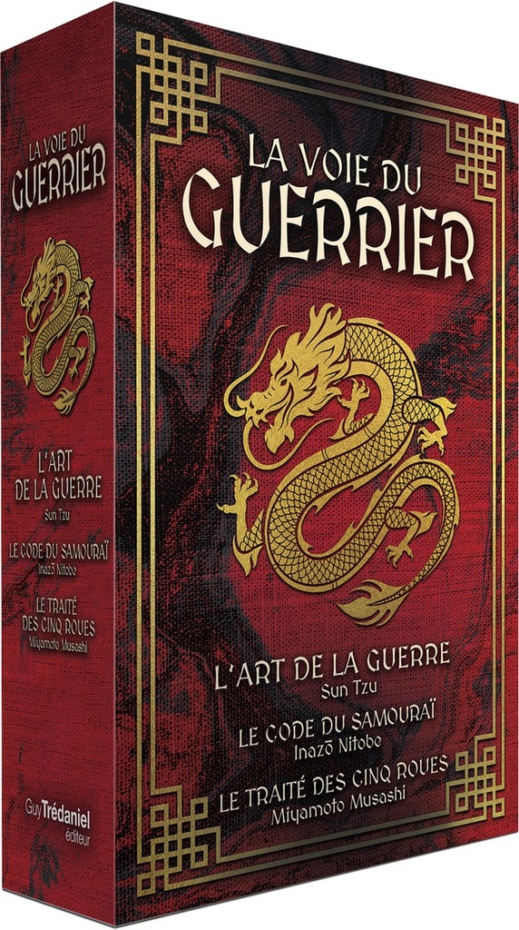 [9782813230461] La Voie du guerrier - Coffret en 3 volumes : L'art de la guerre, Le code du Samouraï, Le traité des cinq roues
