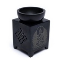 Brûle-Parfum en pierre à savon Bouddha | 11 cm