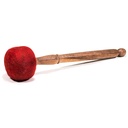 Mailloche feutre et bois bol chantant - L | ±230 g; ±33x8.5 cm