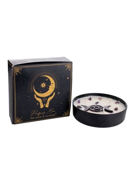 Bougie parfumée Esotéric Purifying Moon - Palo Santo et Lavande 200 grs