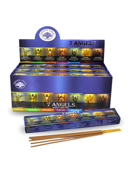 Encens Green Tree 7 Angels - 15 grs