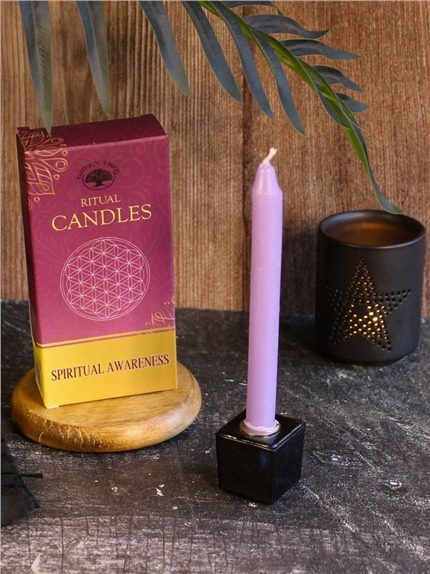 Bougies à rituel - Conscience spirituel - Lilas