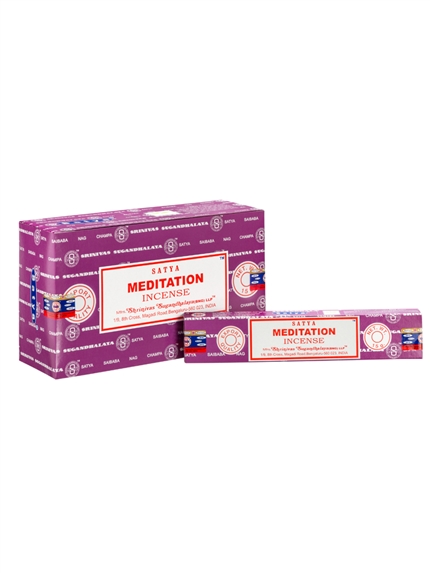 Encens Nag Champa Satya - Méditation - 15 grs