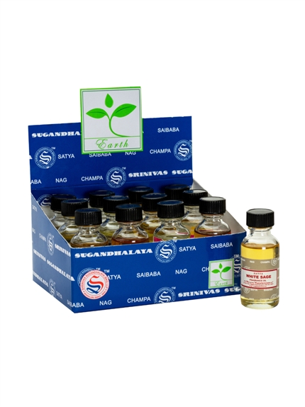 Huile parfumée Satya Sauge Blanche - 30ml