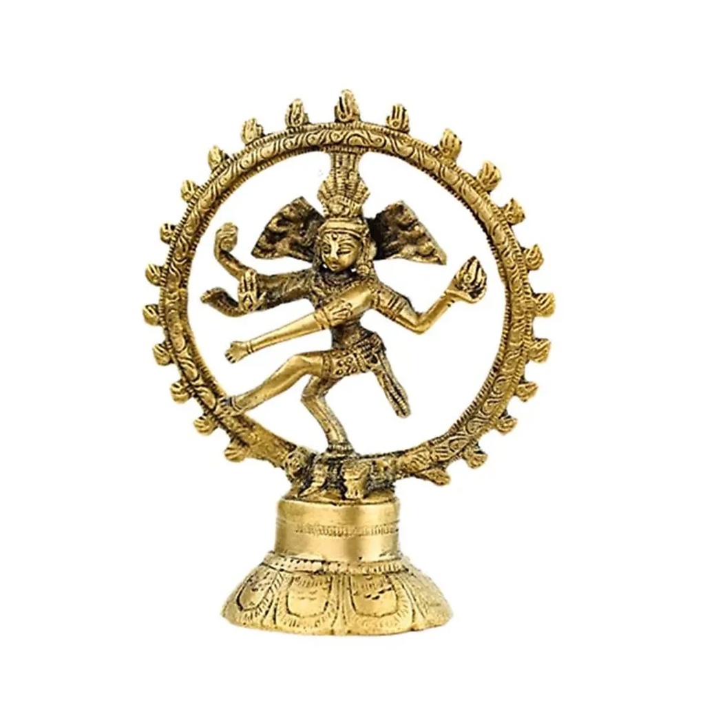 [8718657468358] Shiva Nataraj laiton monochrome | 216 g; 15 cm