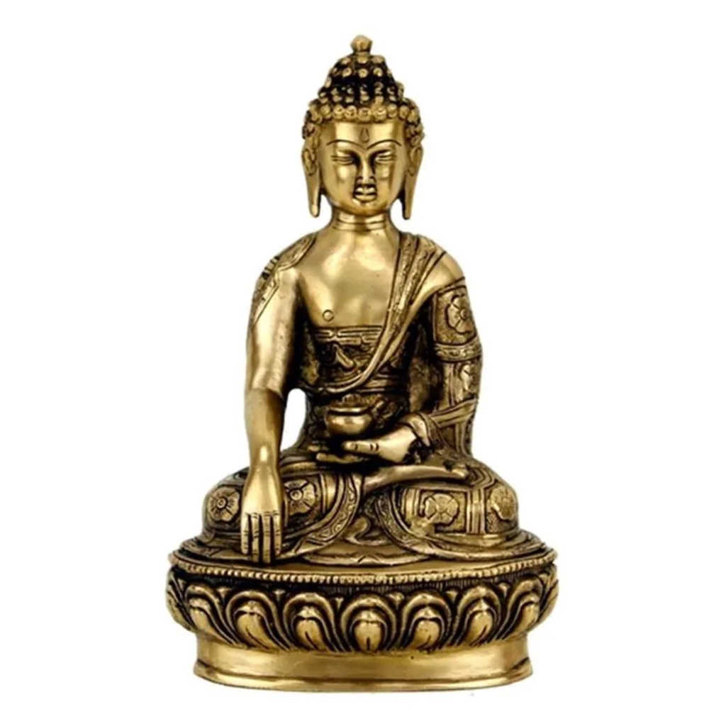 Bouddha Shakyamuni statue -- 2930 g; 27 cm