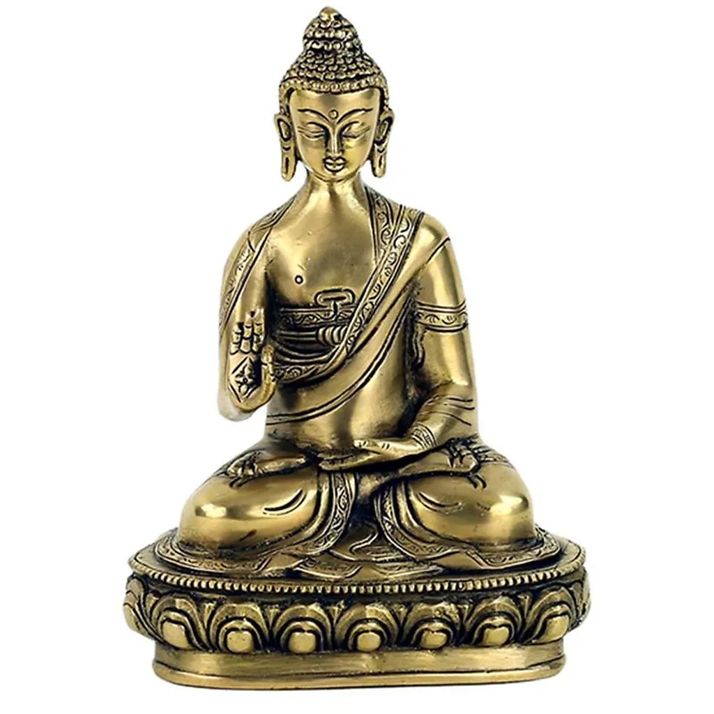 [8718657468488] Bouddha mudra enseignement unicolore | 1690 g; 20 cm