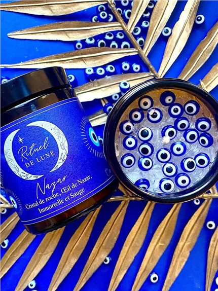 Bougie Oeil de Nazar 180 grs