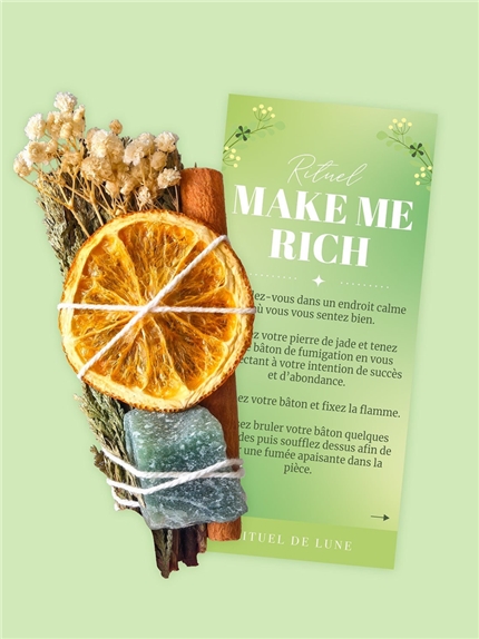 Rituel de fumigation Make me Rich
