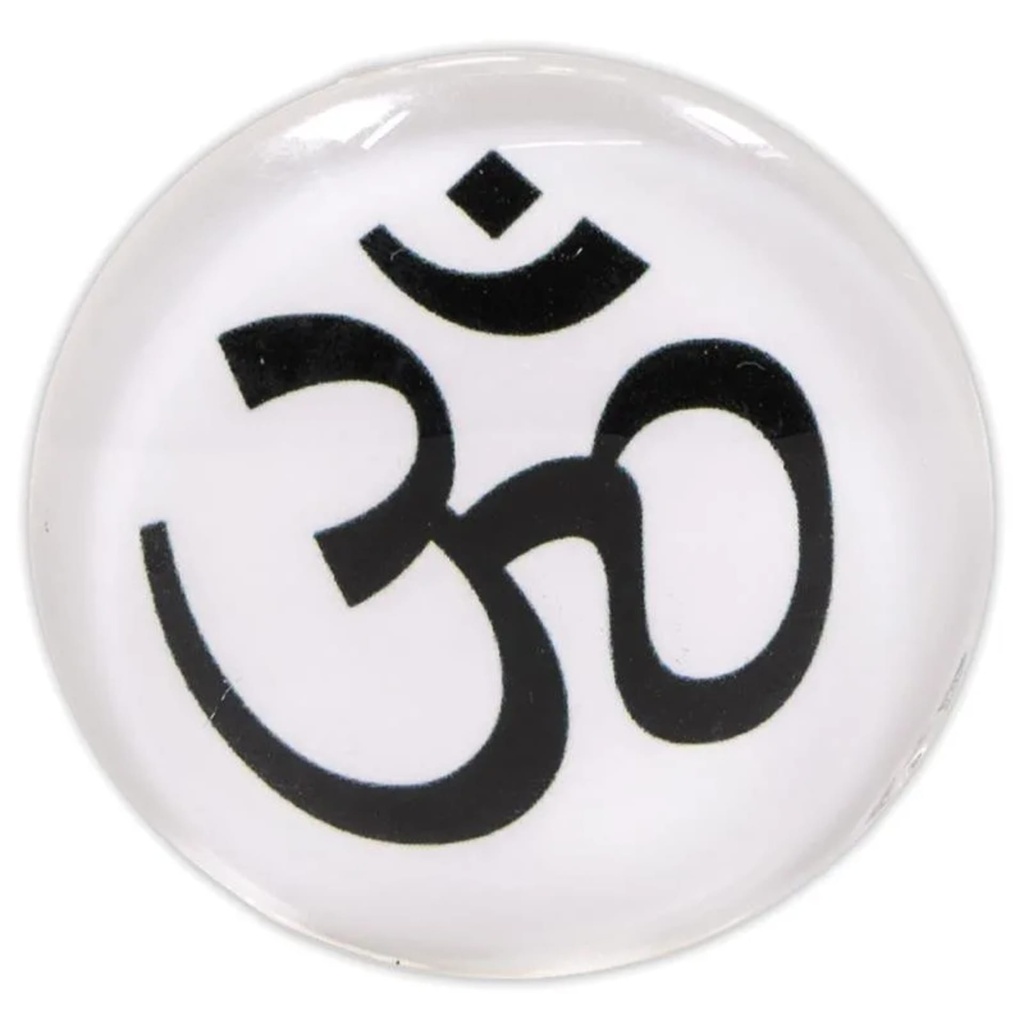 [8718657469287] Aimant décoration OM -- 4 cm