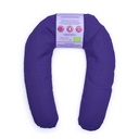 Coussin pour le cou Lavande Bio violet foncé | ±25x20x3cm;  ±440g