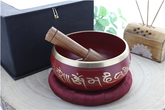 Coffret Bol chantant Bordeaux Diamètre 12 cm