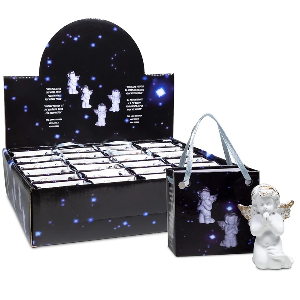 Angel priant pour la paix dans un sachet cadeau | 32 g; 5.3 cm