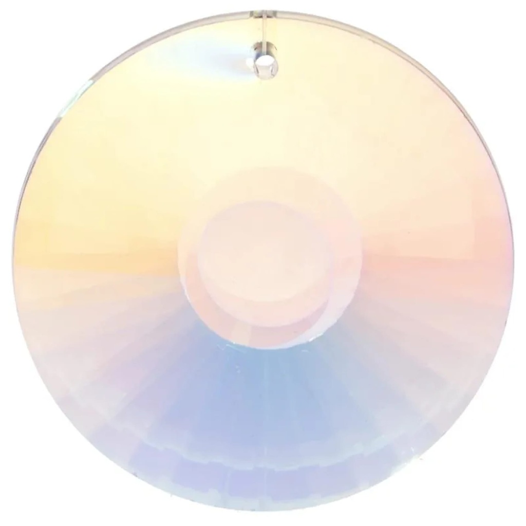 Cristal Arc-en-ciel cercle nacré qualité AAA | 4.5 cm