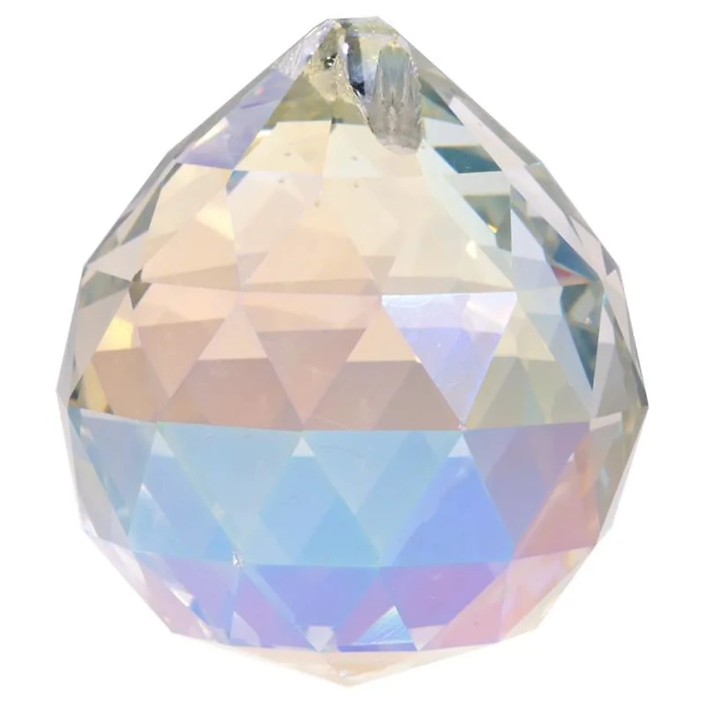 Cristal arc en ciel sphère qualité AAA grande | 5 cm