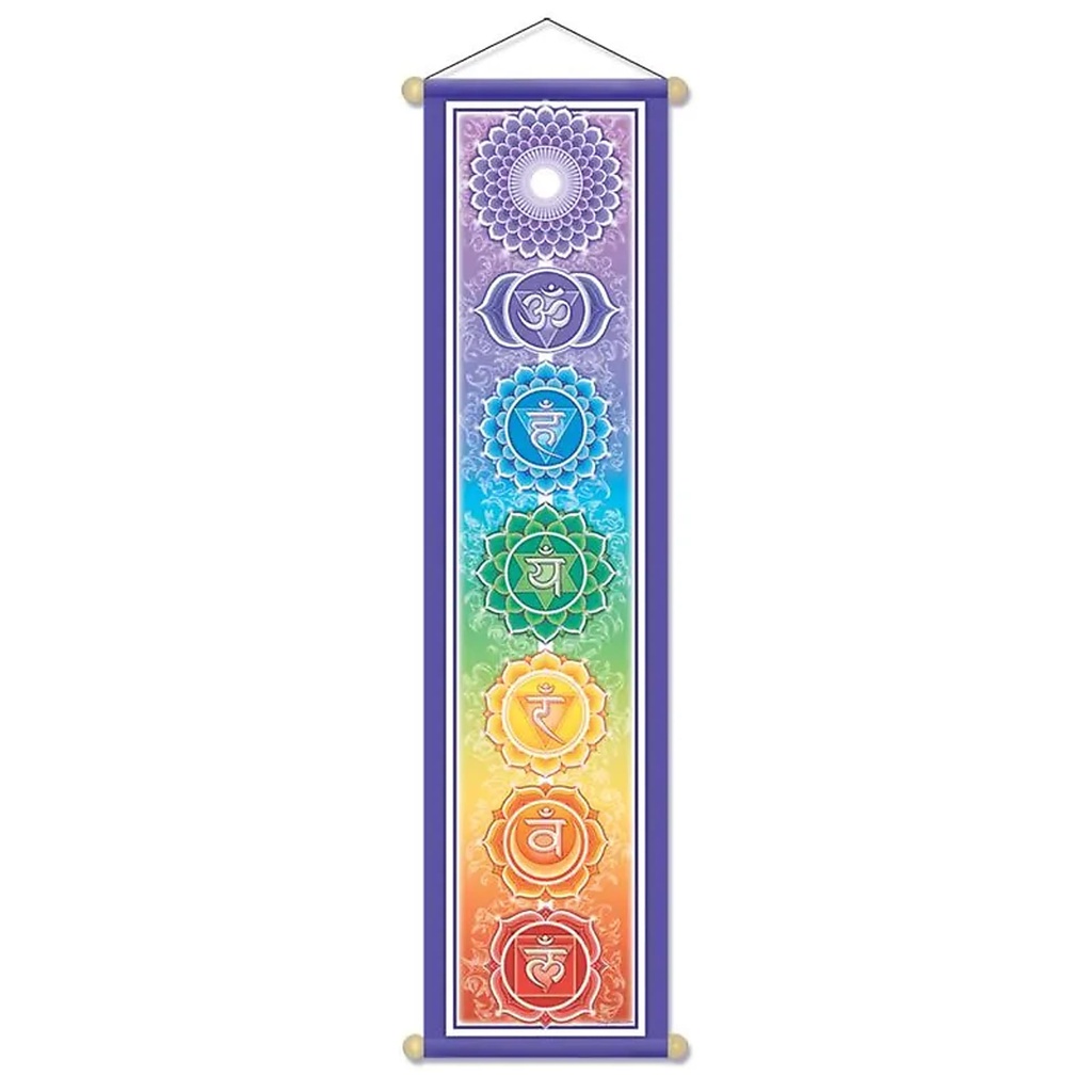 Bannière Chakra petite | 15x60 cm