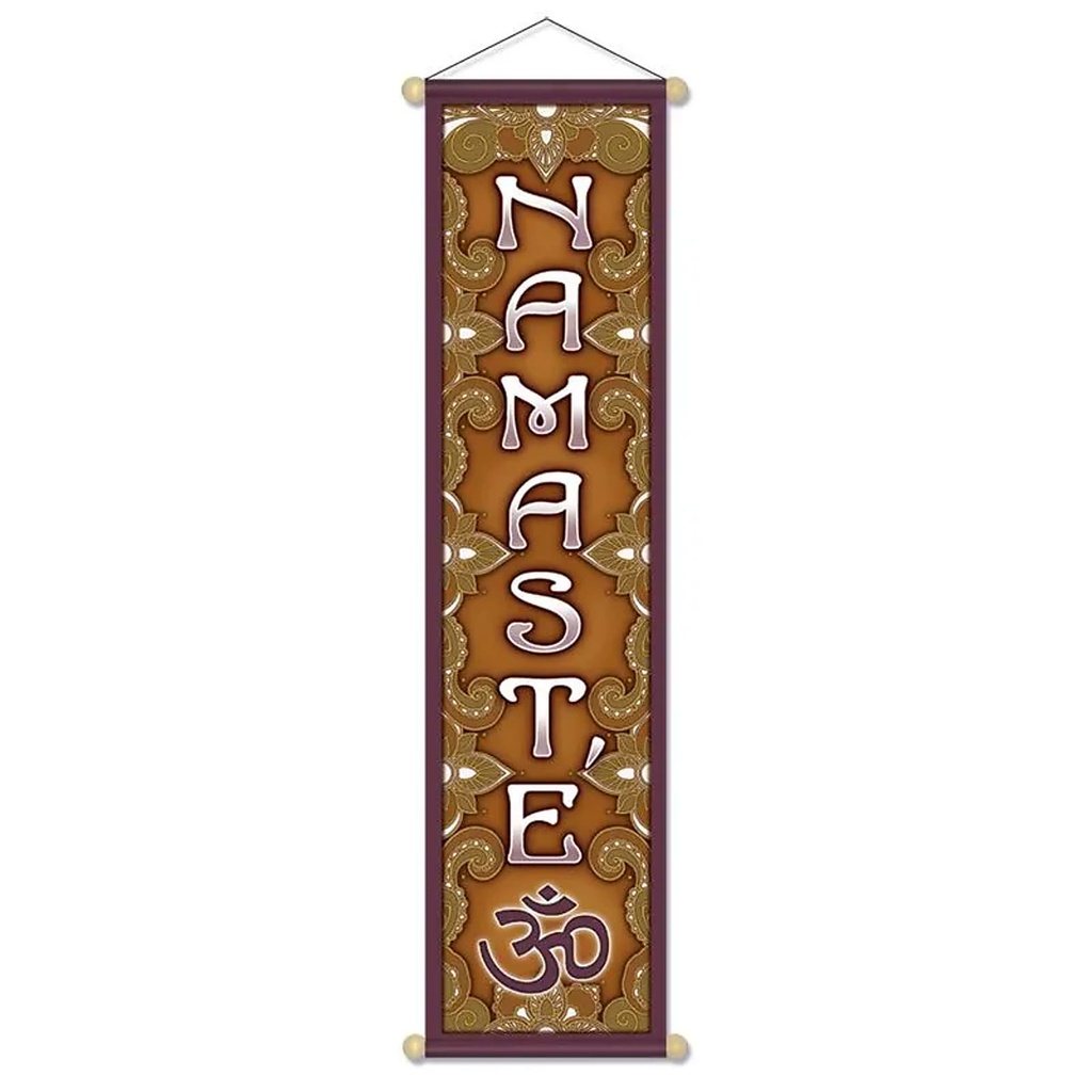 Bannière Namaste petite | 15x60 cm
