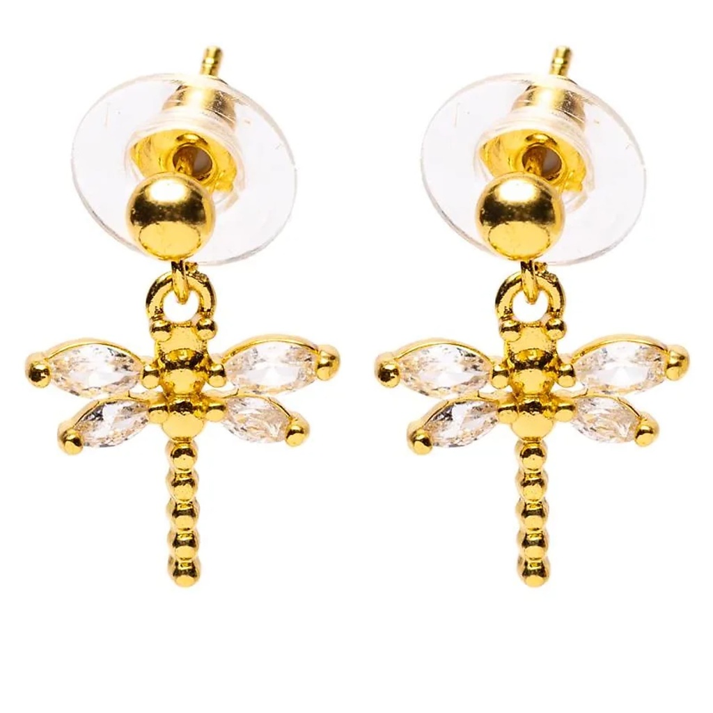 Boucles d'oreille dorées