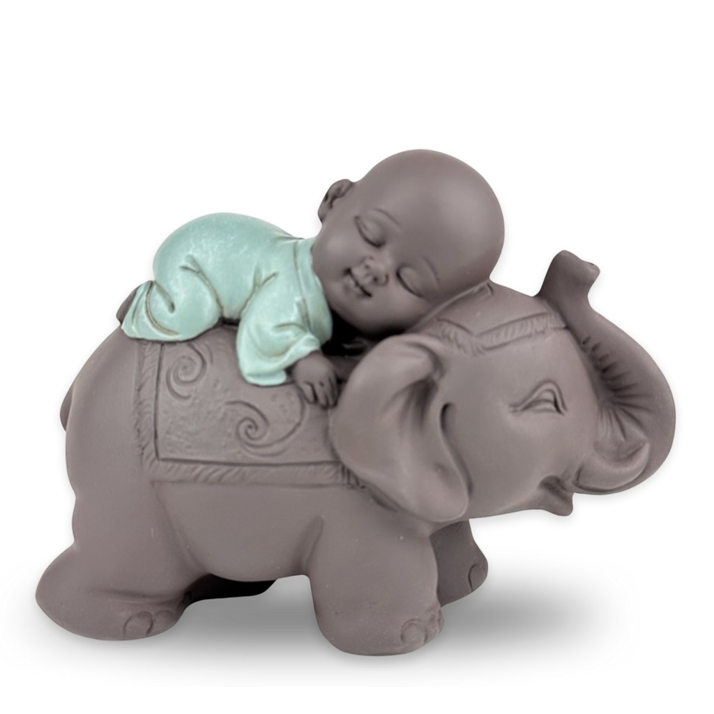 [3700643509409] Statue Bonze Éléphant
