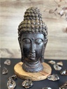 Statuette Tête de Bouddha 24,5 cm en Résine