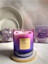 Bougie parfumée Pierres de Guérison Améthyste 200 g