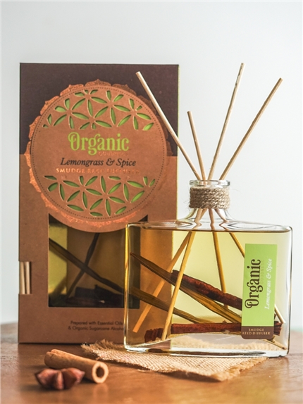 Diffuseur de parfum Purification Organic Citronnelle et Epices