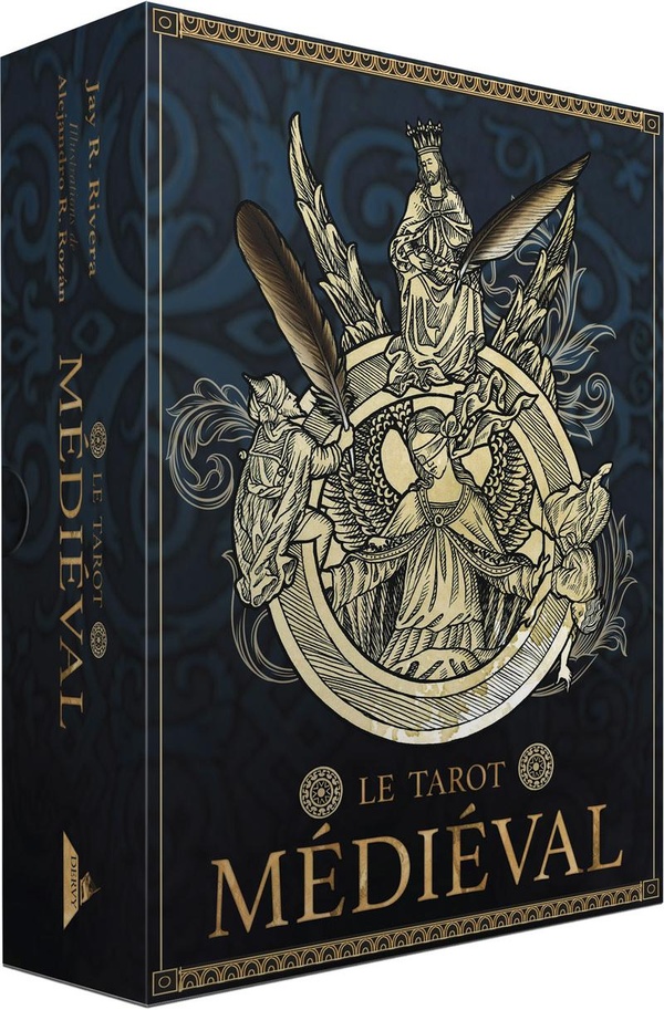 Le tarot médiéval - Ce coffret contient 80 cartes et un livre